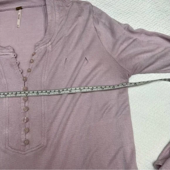 FREE PEOPLE 'Your Girl Tunic' Pink Size M - Picture 10 of 12